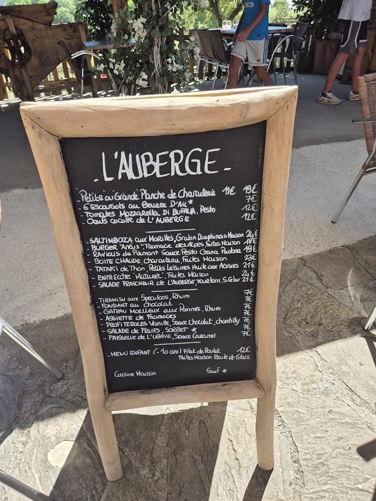 L'Auberge - Menu Image 4